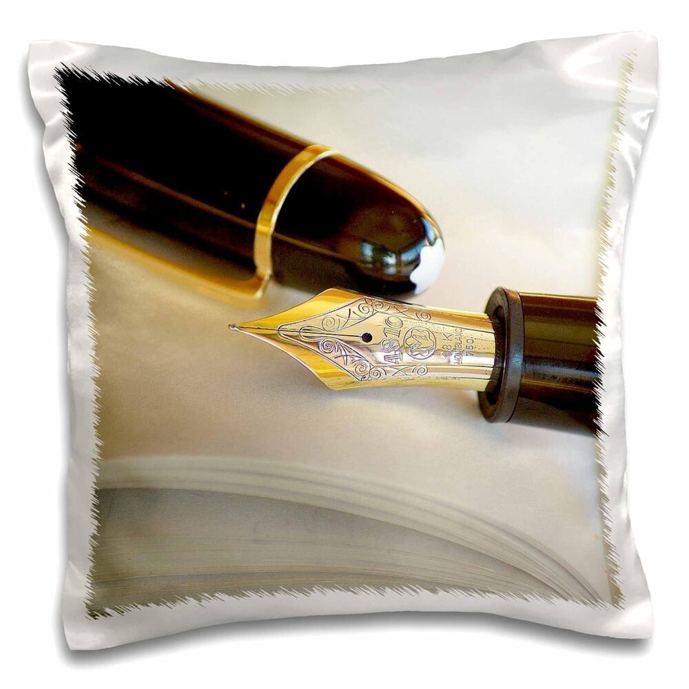 8769 pc_214316_1 Fountain Writing Pen Pillow Case, 16" x 16"
